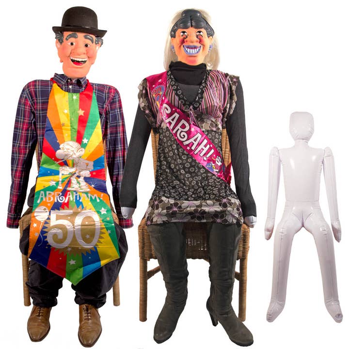 Boneca Inflável 50º Aniversário Abraham ou Sarah - 1,44 m por atacado de Folat BV
