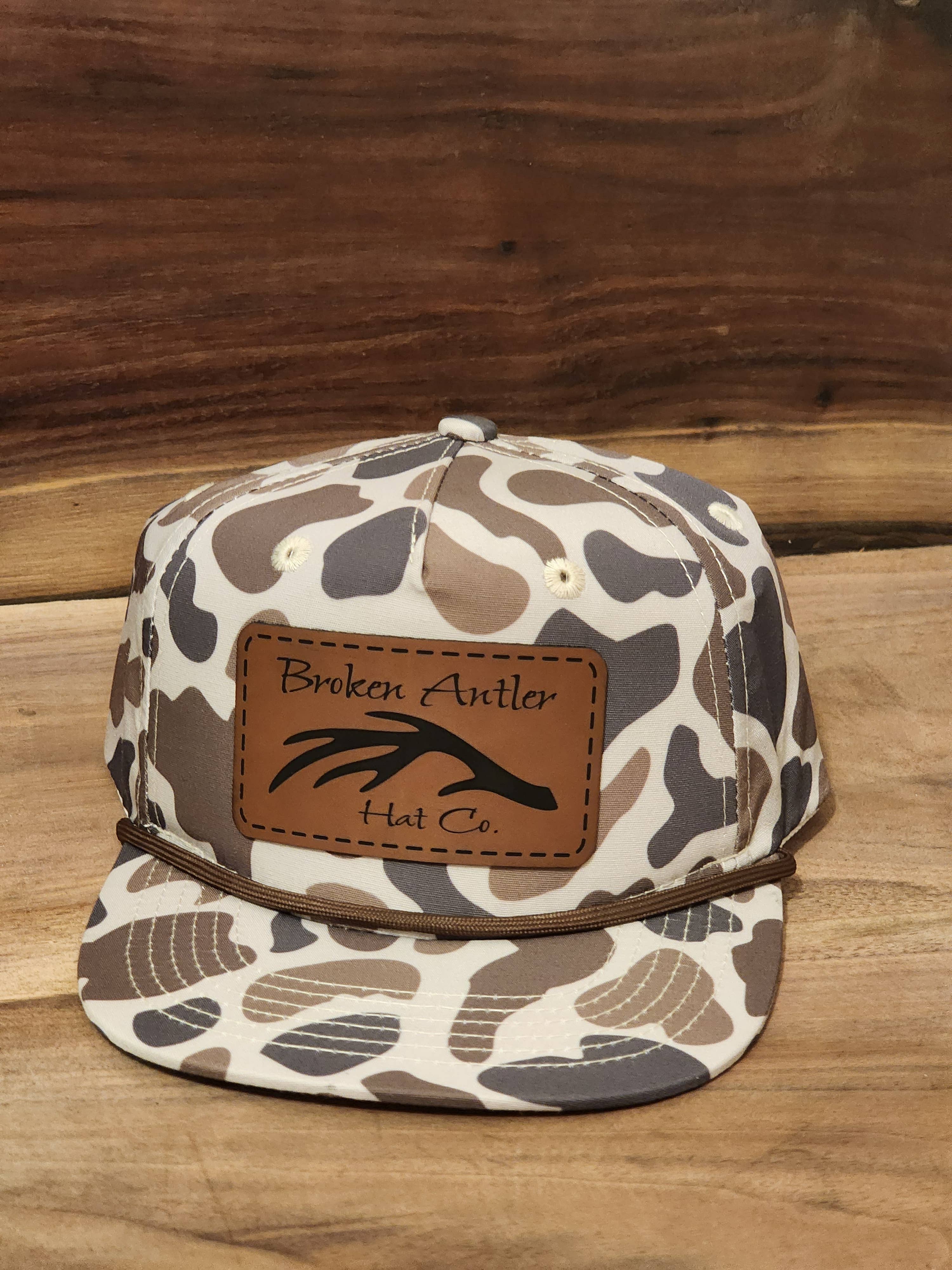 Broken Antler Hat Co. - Wholesale Flat Brim Cap - Unisex - Broken Antler Hat Co-The Shed Youth Old's Cool