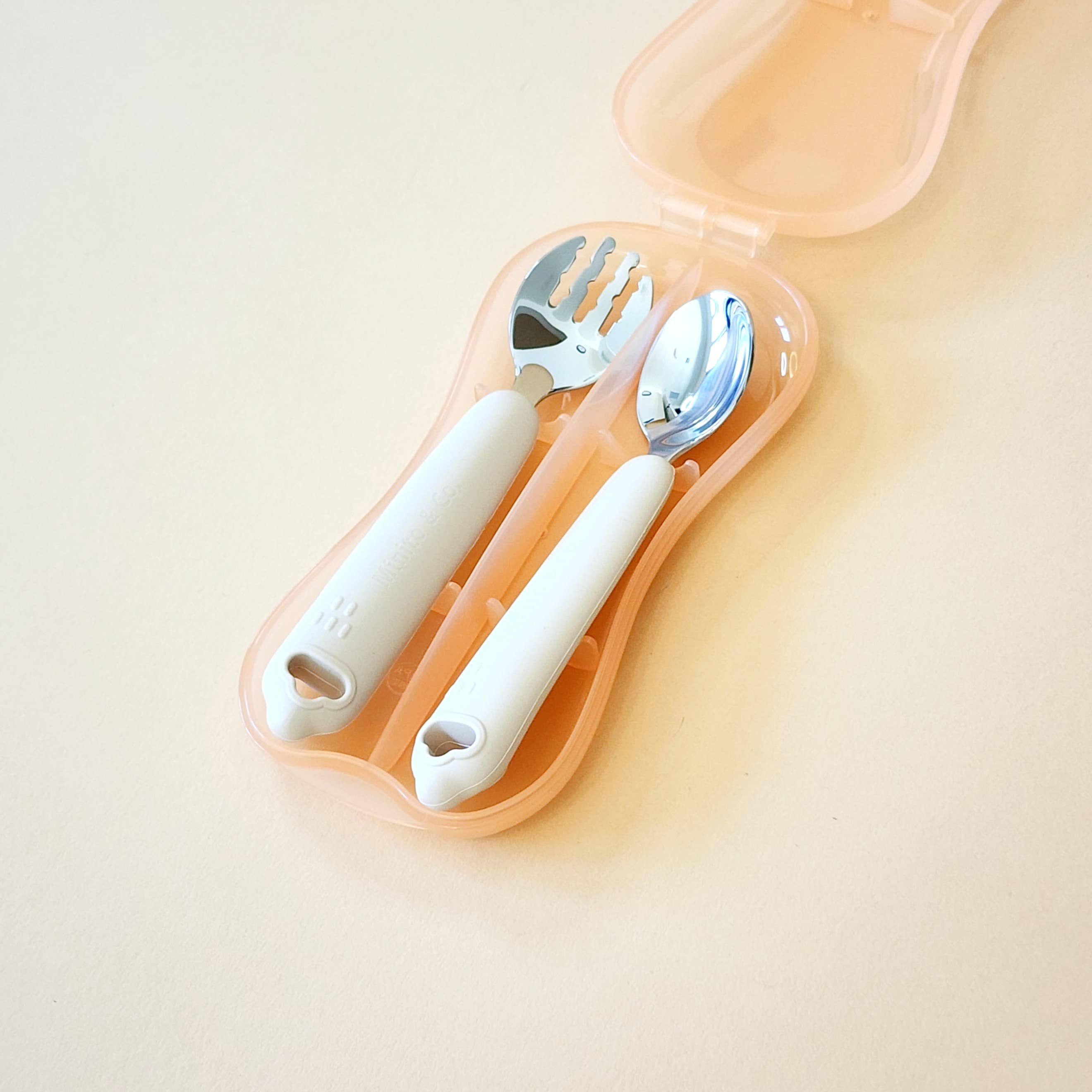 Minito & Co. – wholesale Flatware set – Kids & Baby – Silicone & Stainless Steel kids Utensils with Case13