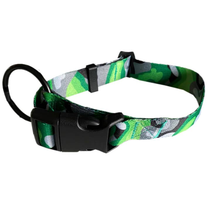 FINNERO - Wholesale Pet Collar - Dog - FINNERO CAMOCOLOR Adjustable Dog Collar, 3 Colors13