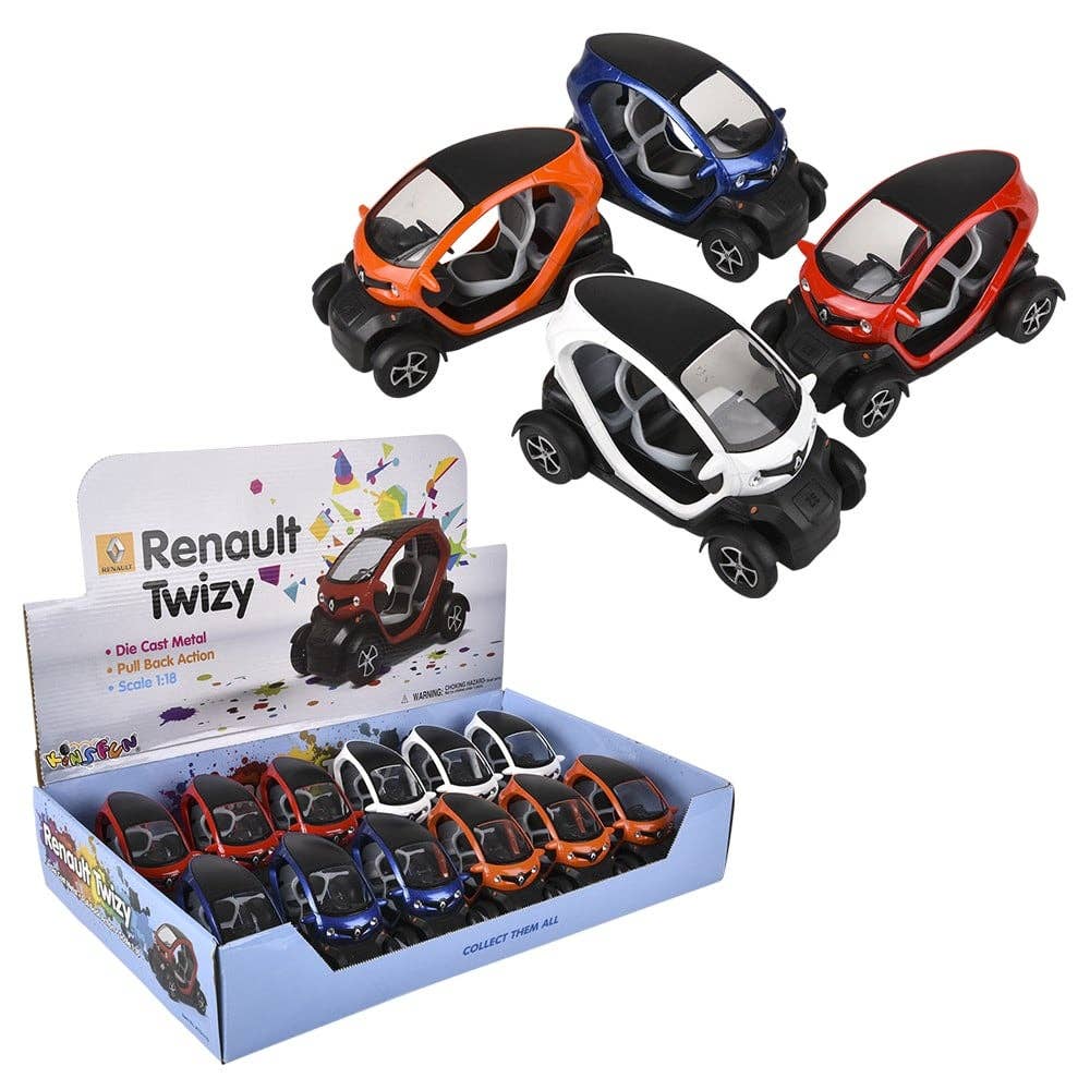 La Luna Bella - Toys - Wholesale Toy Car/Truck - Kids - 5" Diecast Pull Back Renault Twizy LLB kids toys0
