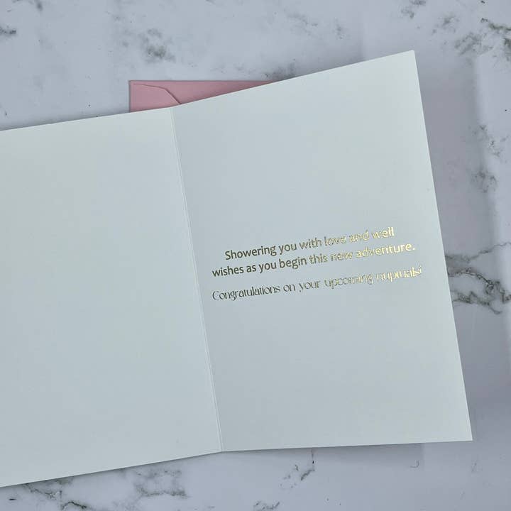 D. Johnson & Co Greetings - Wholesale Bridal Shower Card - Cheers to the future Mrs. Bridal Shower Card1