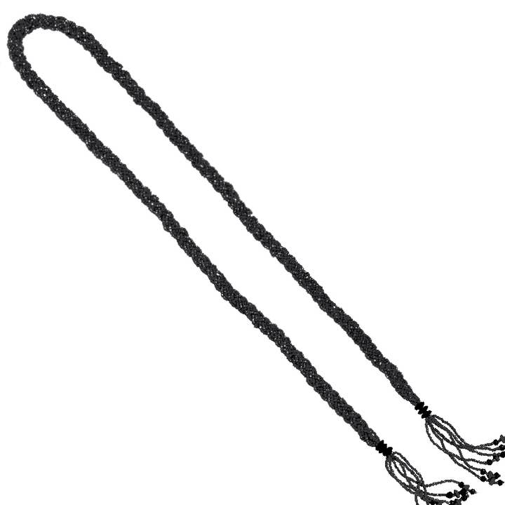 Beaded Braided Belt for wholesale by Benjamin International