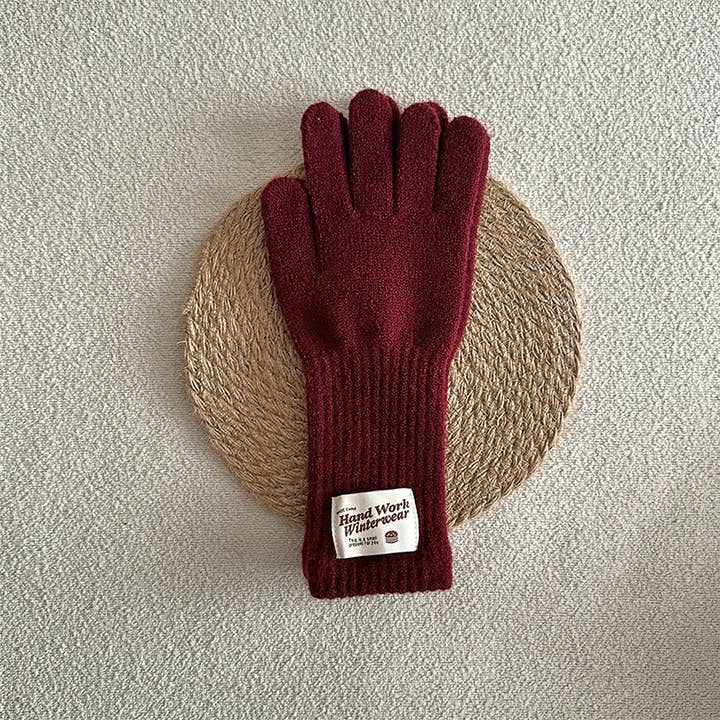 SALINA TRADING INC - Wholesale Gloves – Women's - Handmade 18-Color Knitted Long Gloves for Women - Touchscreen Fingerless Cycling Gloves