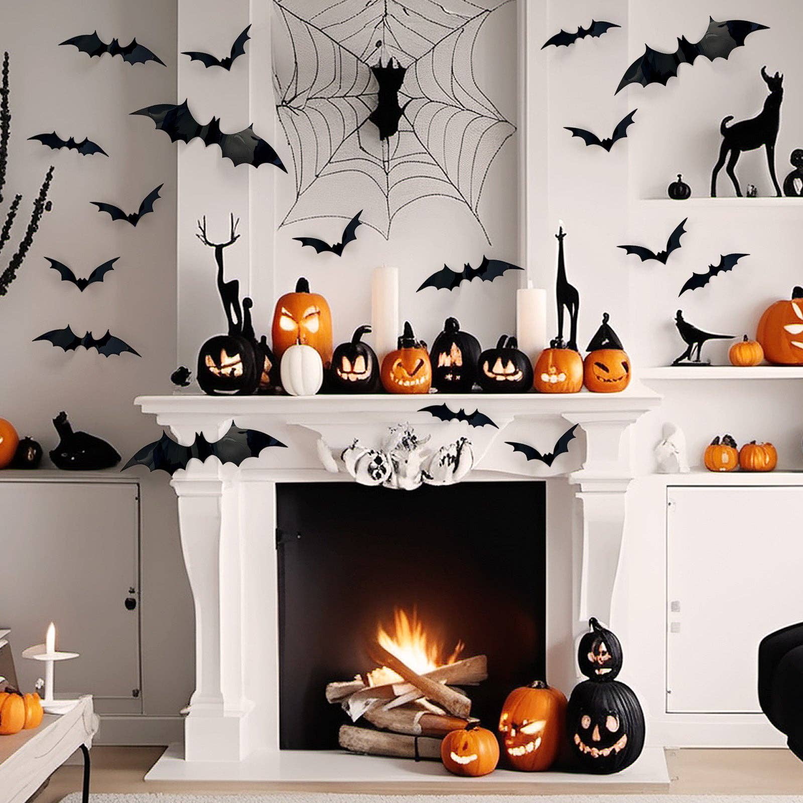 Wrapables.com - Wholesale Wall Decal/Stickers - Wrapables 3D Bat Decorative Wall Decor Stickers, Decals4