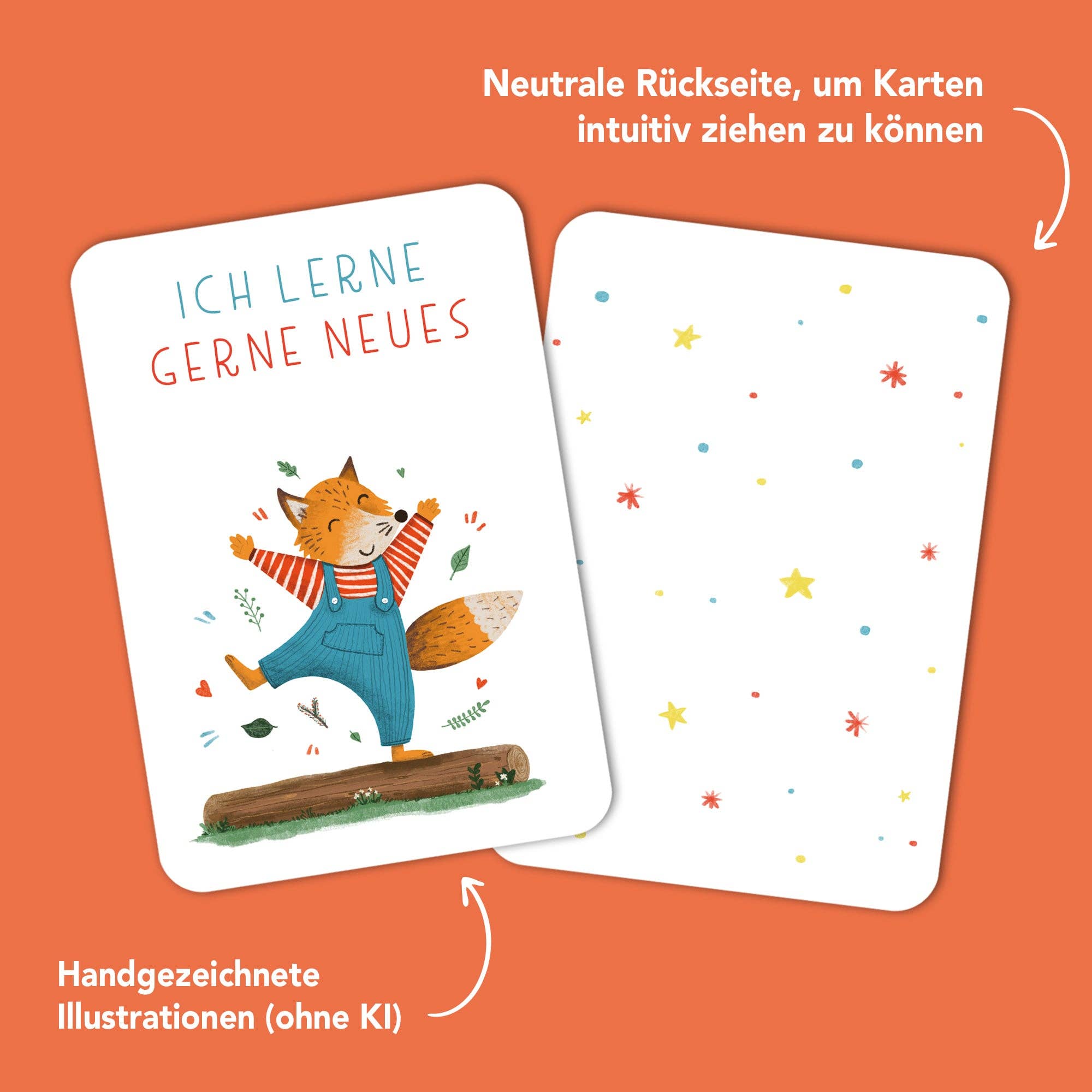 Rüsselfuchs - Wholesale Learning Cards - Kids & Baby - Affirmation Cards for Children "Strong Thoughts"6