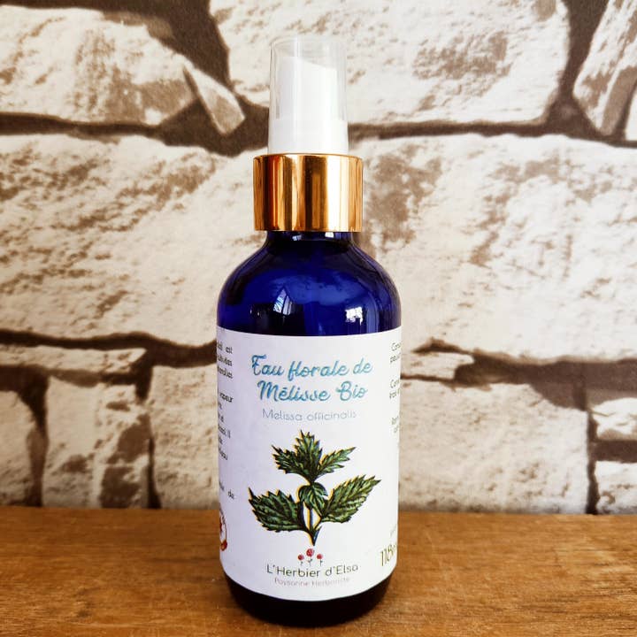 Hidrolato de melisa bio para venta al por mayor de L' Herbier d'Elsa