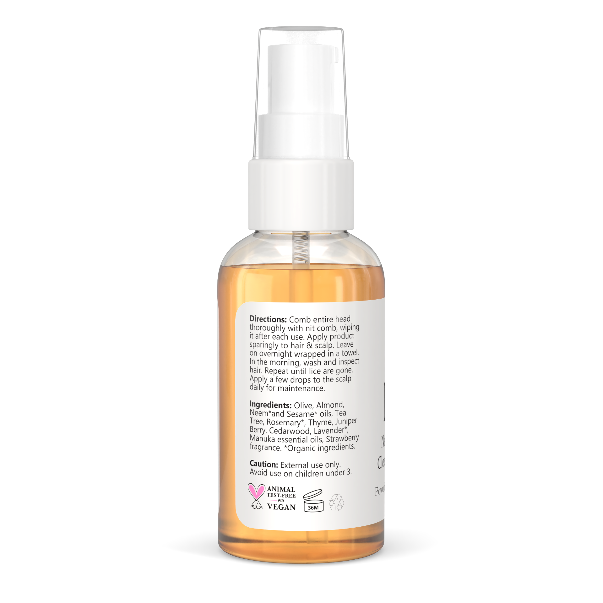 Isabella's Clearly - Wholesale Hair Oil - LICE, Natural Lice Remover and Repellent Oil2