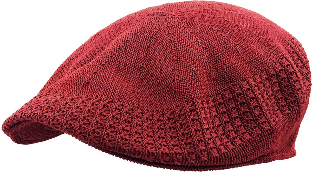 KBETHOS – Großhandel Newsboy Hat/Ballonmütze – Unisex – Mesh Efeu häkeln28