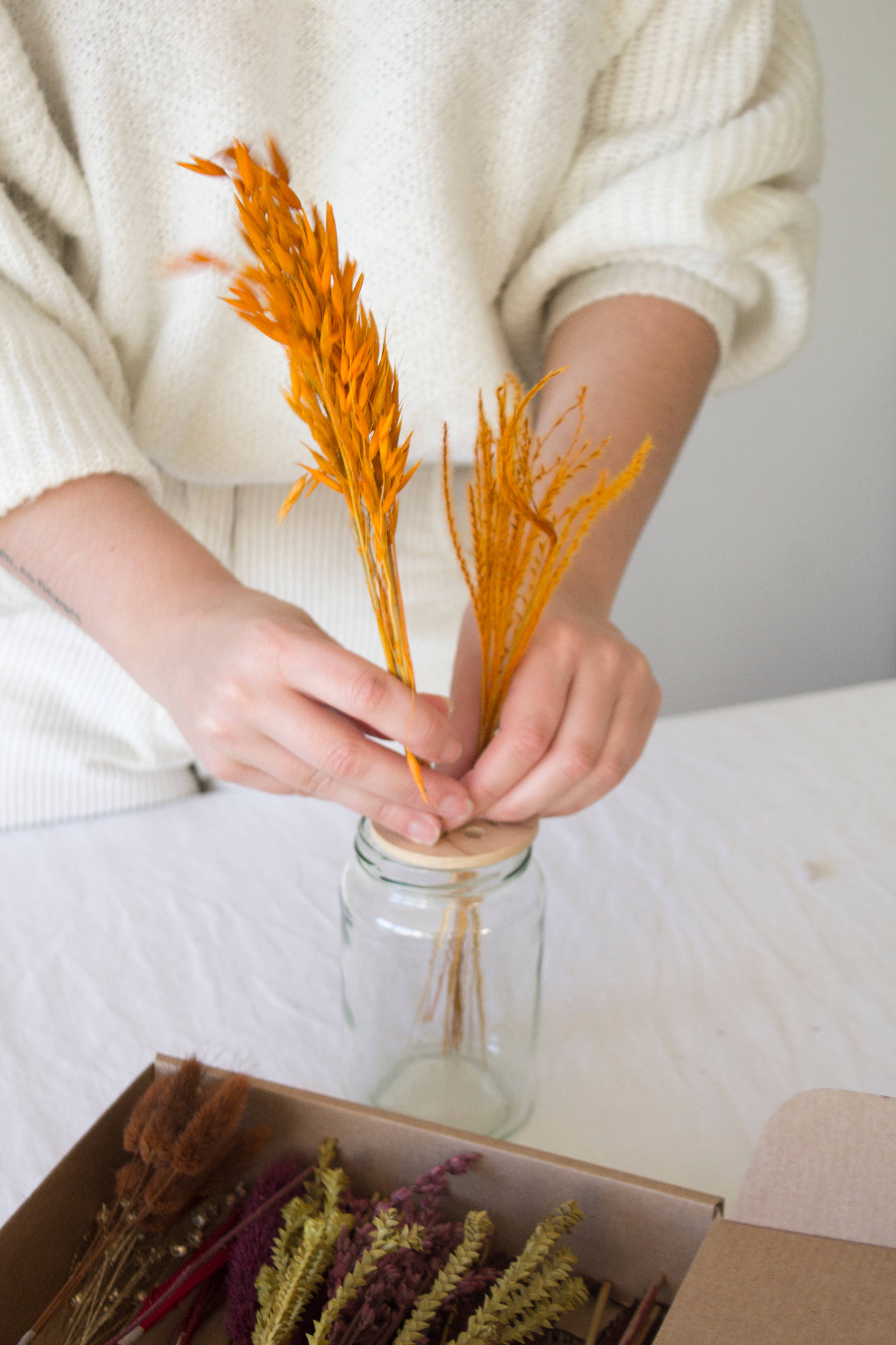 MUNUKIÁ – wholesale DIY craft kit – Box DIY Flower Arrangements6