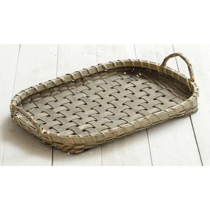 Audrey's Home & Gift - Wholesale Decorative Tray - Woven Tray Basket (PC)