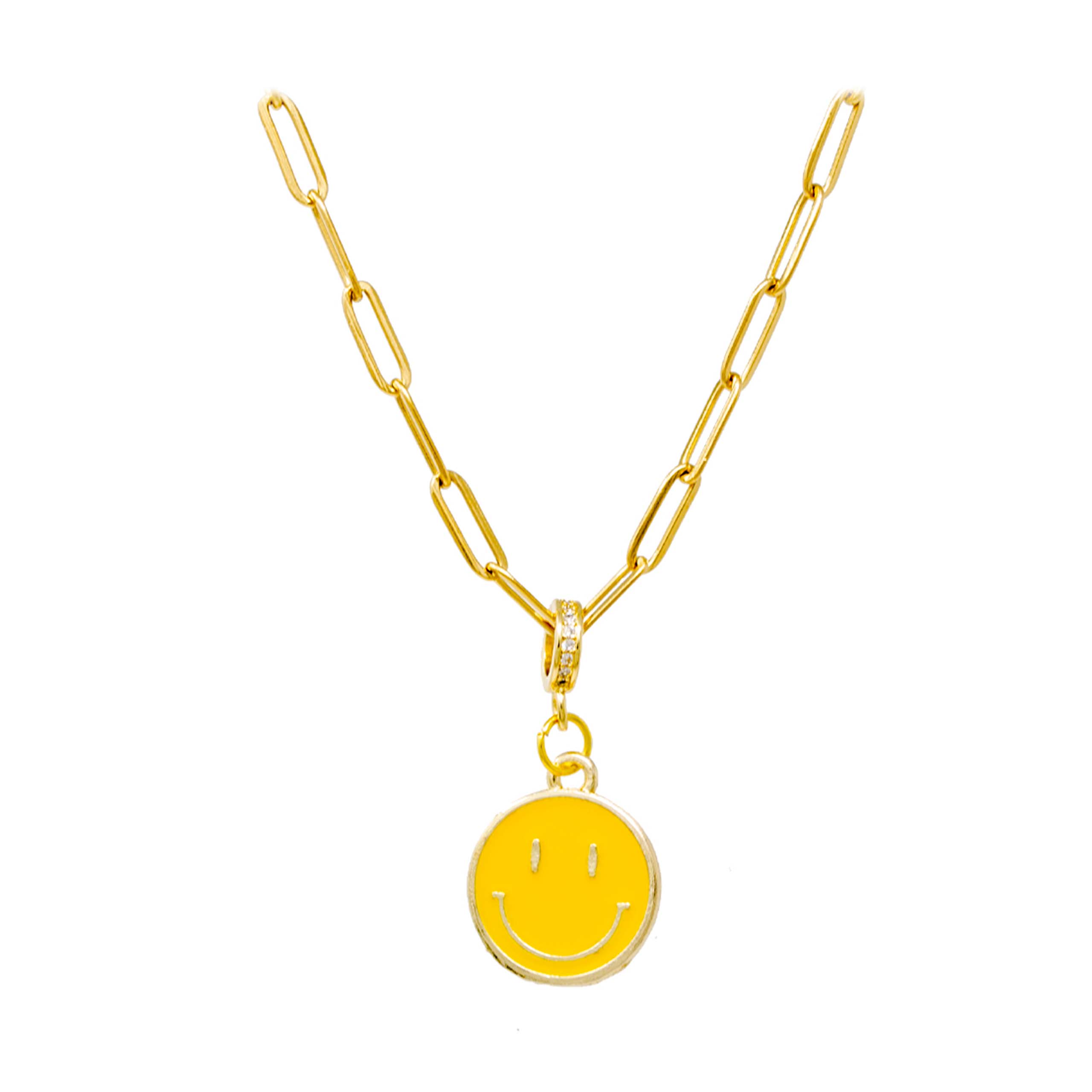 Tiny Treats and ZOMI GEMS - Vente Collier – enfant - Collier Happy Face0