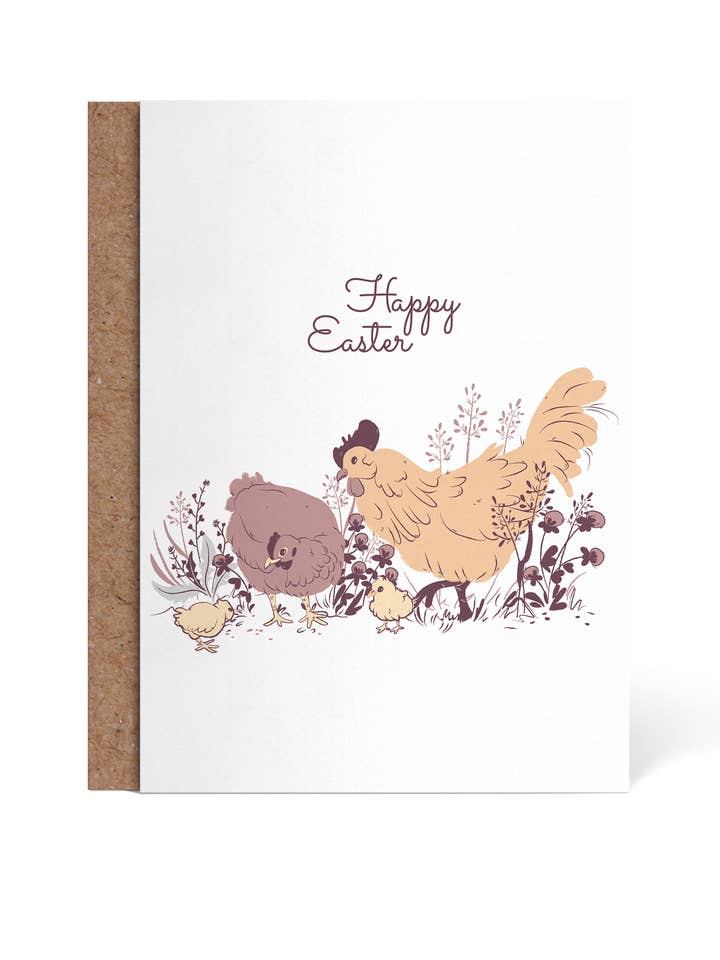 Joyeuses Pâques | Carte de vœux de printemps pour la vente par Forindet