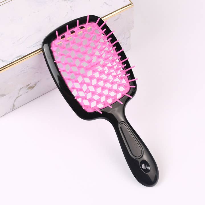 XO Fashion - Wholesale Hair Brush/Comb - HCC001 Wide Tooth Fluffy Hair Massage Scalp detangle Comb11