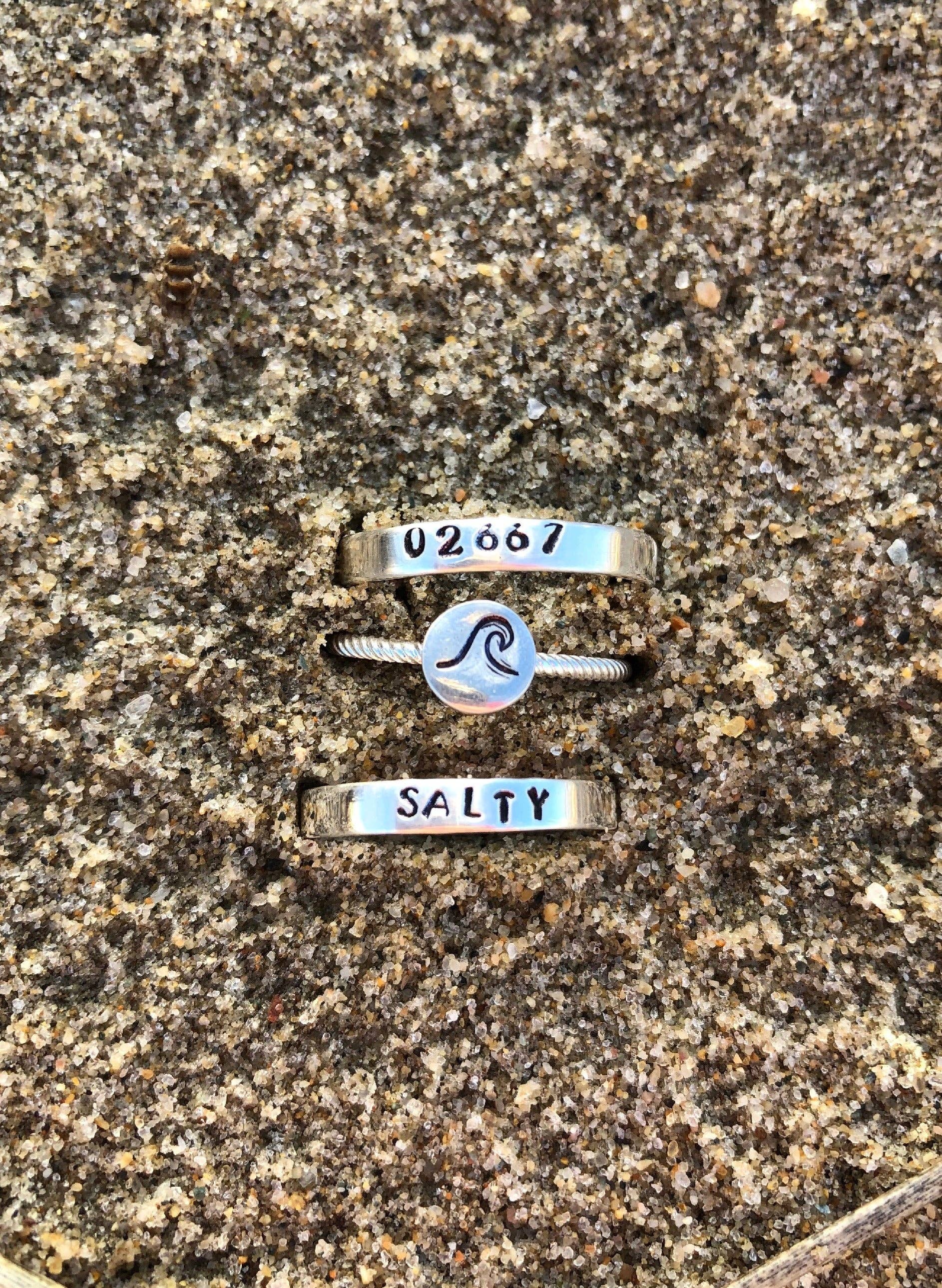 Nautically Northern - Wholesale Band/Stacked Ring - "Salty" Ring6