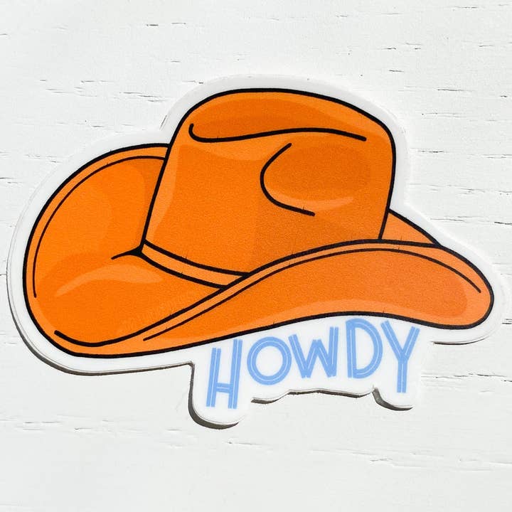 Pegatina Howdy para venta al por mayor de Dellwood Designs