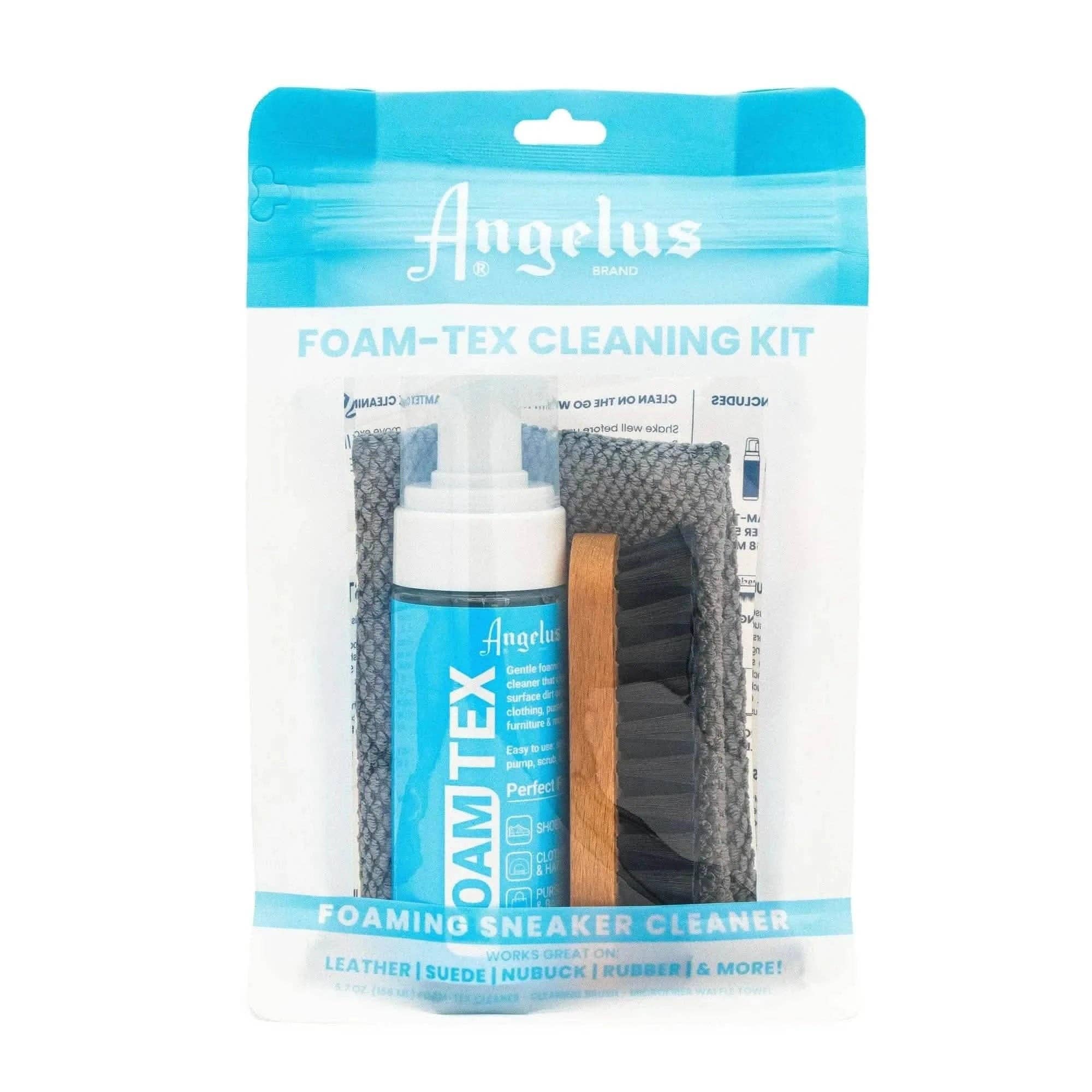Angelus Brand - Wholesale Shoe Care Kits & Sets - Angelus Foam-Tex Cleaning Kit1