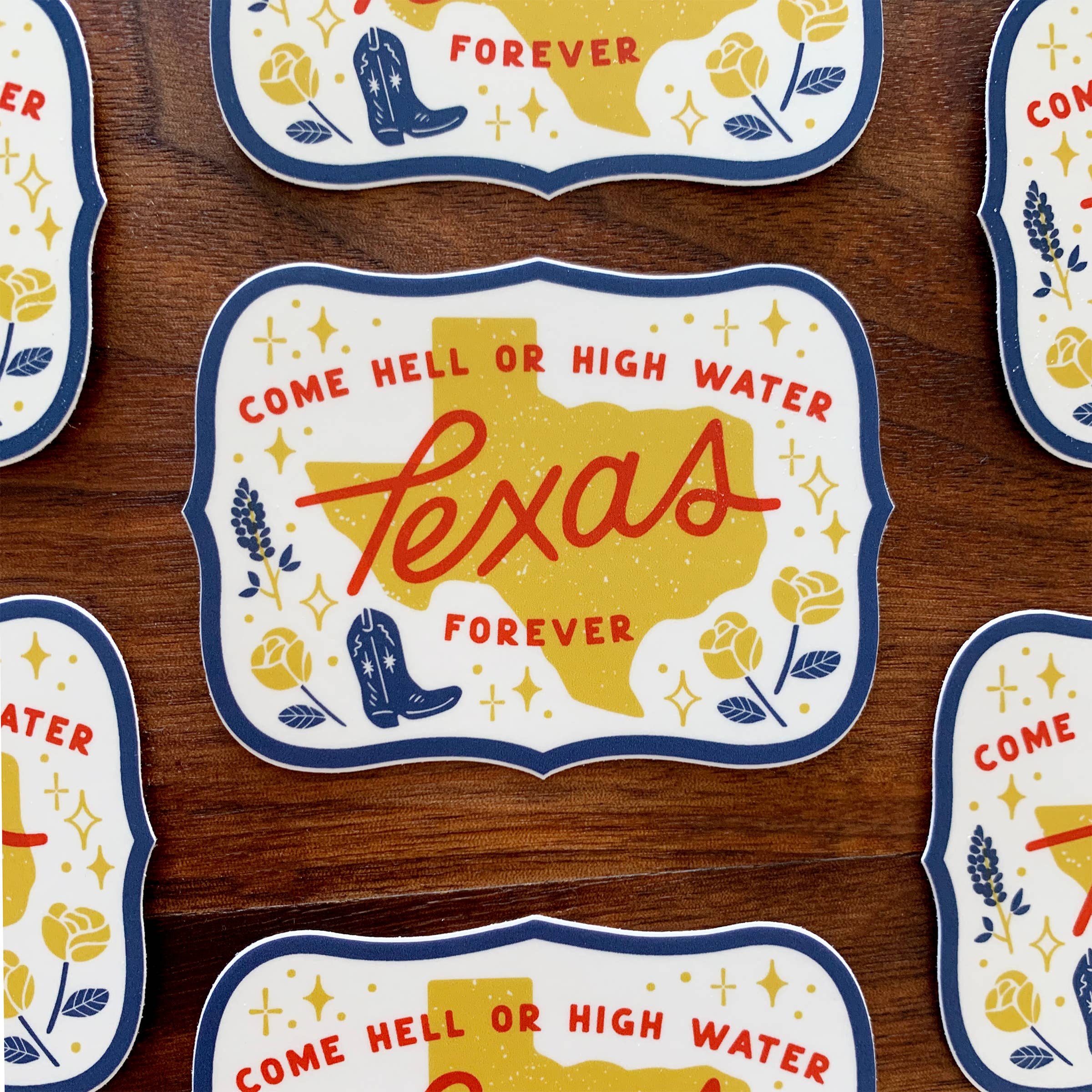 Paper Parasol Press - Wholesale Sticker - Texas Forever Sticker1