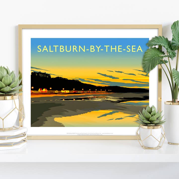 Star Editions – wholesale Konsttryck – Saltburn-By-The-Sea av konstnären Richard O'Neill - Konsttryck