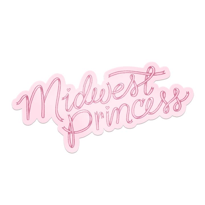 Autocolante de Vinil Midwest Princess Coquette Bow por atacado de A Fink & Ink
