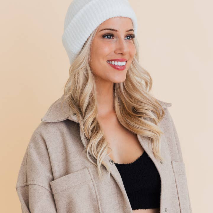 Leto Accessories - Wholesale Beanie - Women's - Recycled Material Winter Beanie - Eco-Conscious Style 🌍
