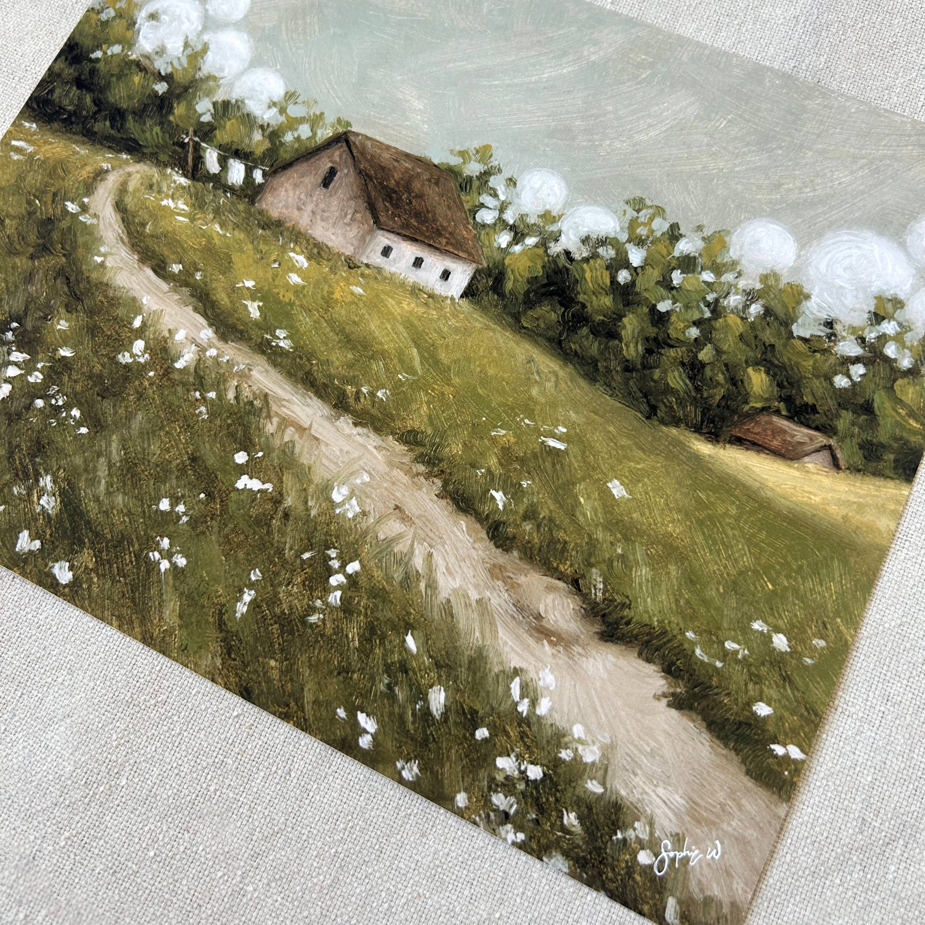 sophie wyatt studio. - Wholesale Art Print - "Simple Living" Fine Art Print2