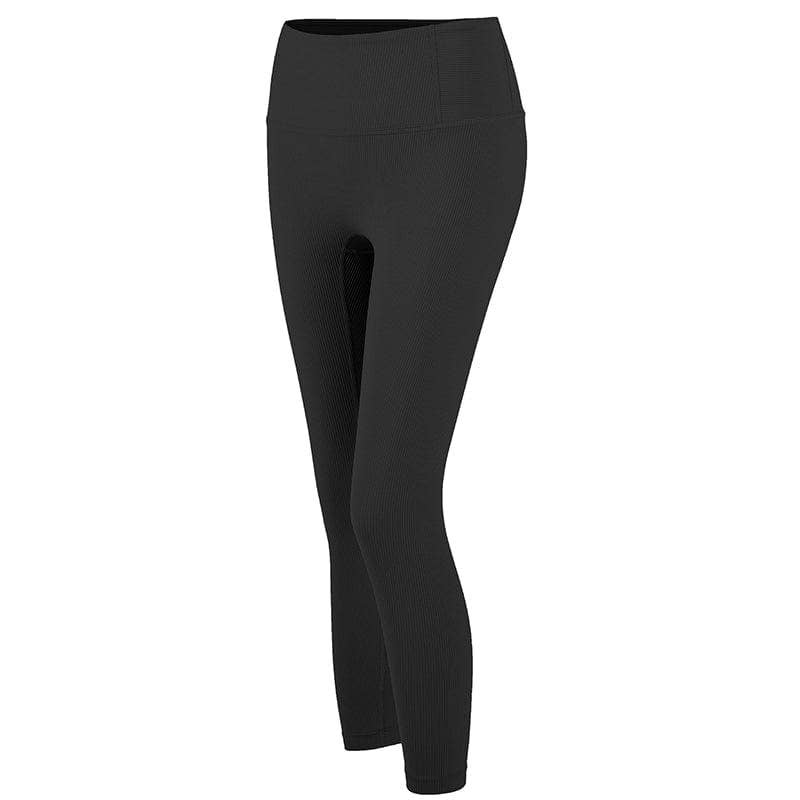 Active by Anna-Kaci - Wholesale Athletic/Lounge Leggings - Women's - Soft Buttery High Rise Cropped Leggings8