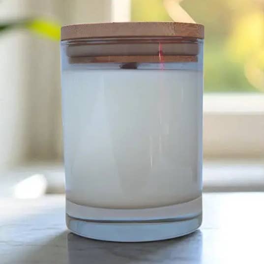 10 oz White Label Holiday Collection| Coconut -Soy Candle for wholesale by The Diya Co
