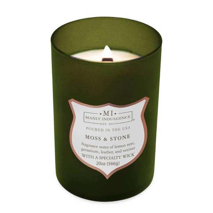 Colonial Candle DE - Wholesale Jar/Filled Candle - Moss Stone 566G Scented Candle1
