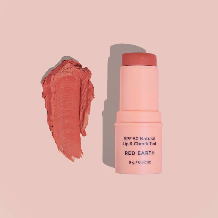 Avocado Zinc - Wholesale Lip Stain/Dye/Tint - SPF 50 Natural Lip & Cheek Tint - Red Earth