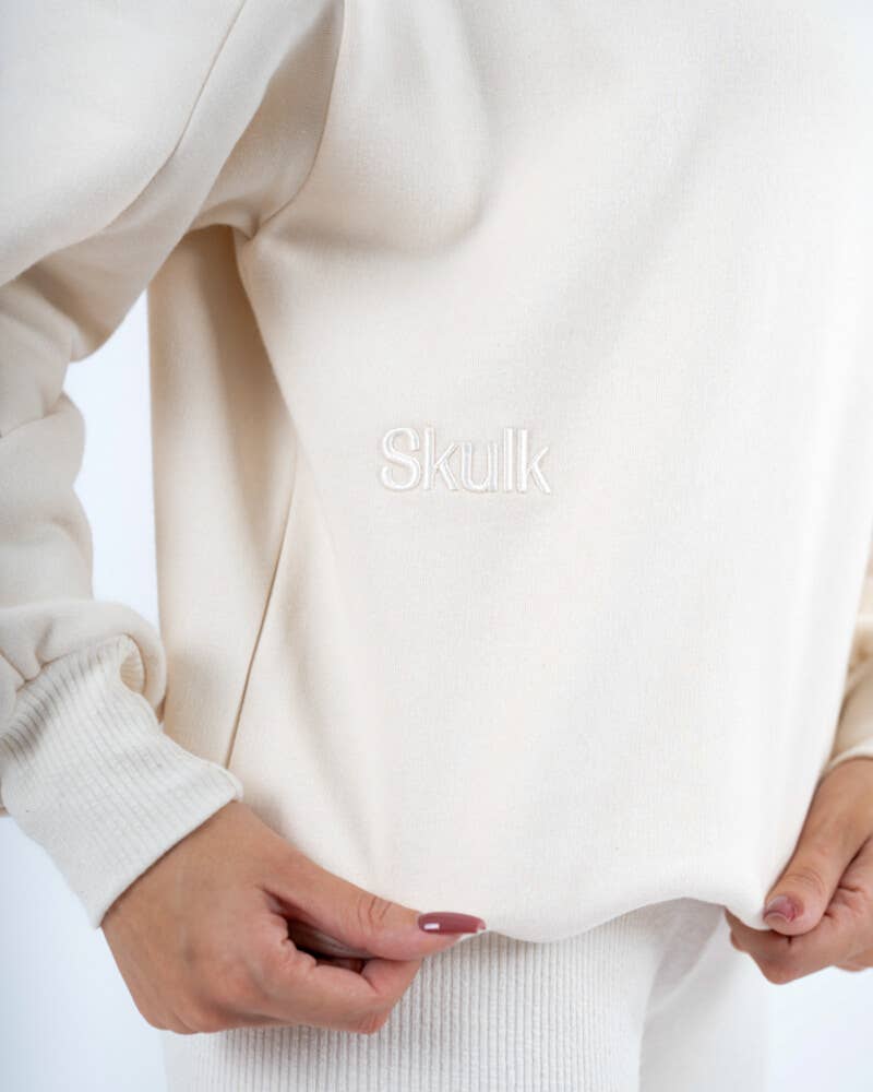 StockNow Unipessoal - Wholesale Sweatshirt - Women's - Sweatshirt Flow Off White3