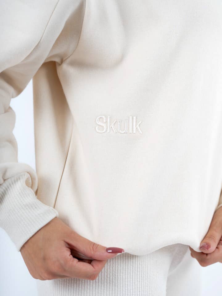 StockNow Unipessoal - Wholesale Sweatshirt - Women's - Sweatshirt Flow Off White3