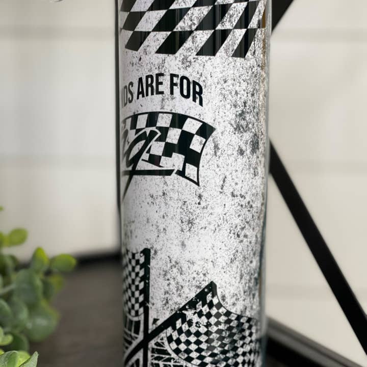 CMD Wholesale - Wholesale Insulated Mug/Tumbler - Weekends Are For Racing 20oz Skinny Tumbler