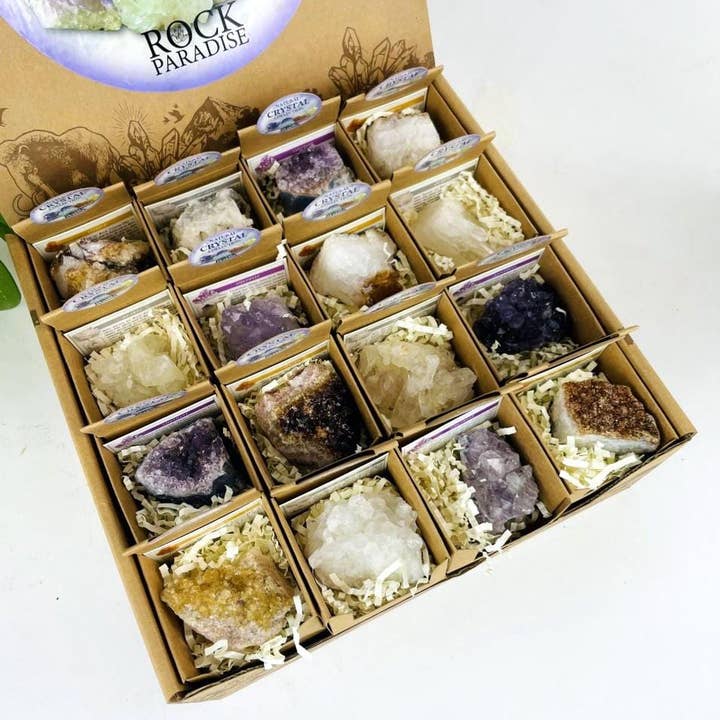 Rock Paradise - Wholesale Spiritual Stone/Crystal - Natural Crystal Collection - Point of Purchase Display