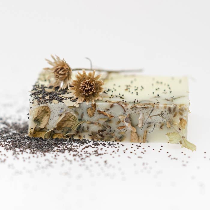 Harvest + Harmony - Wholesale Bar Soap - Harvest + Harmony Honeysuckle Poppyseed Goat Milk Soap