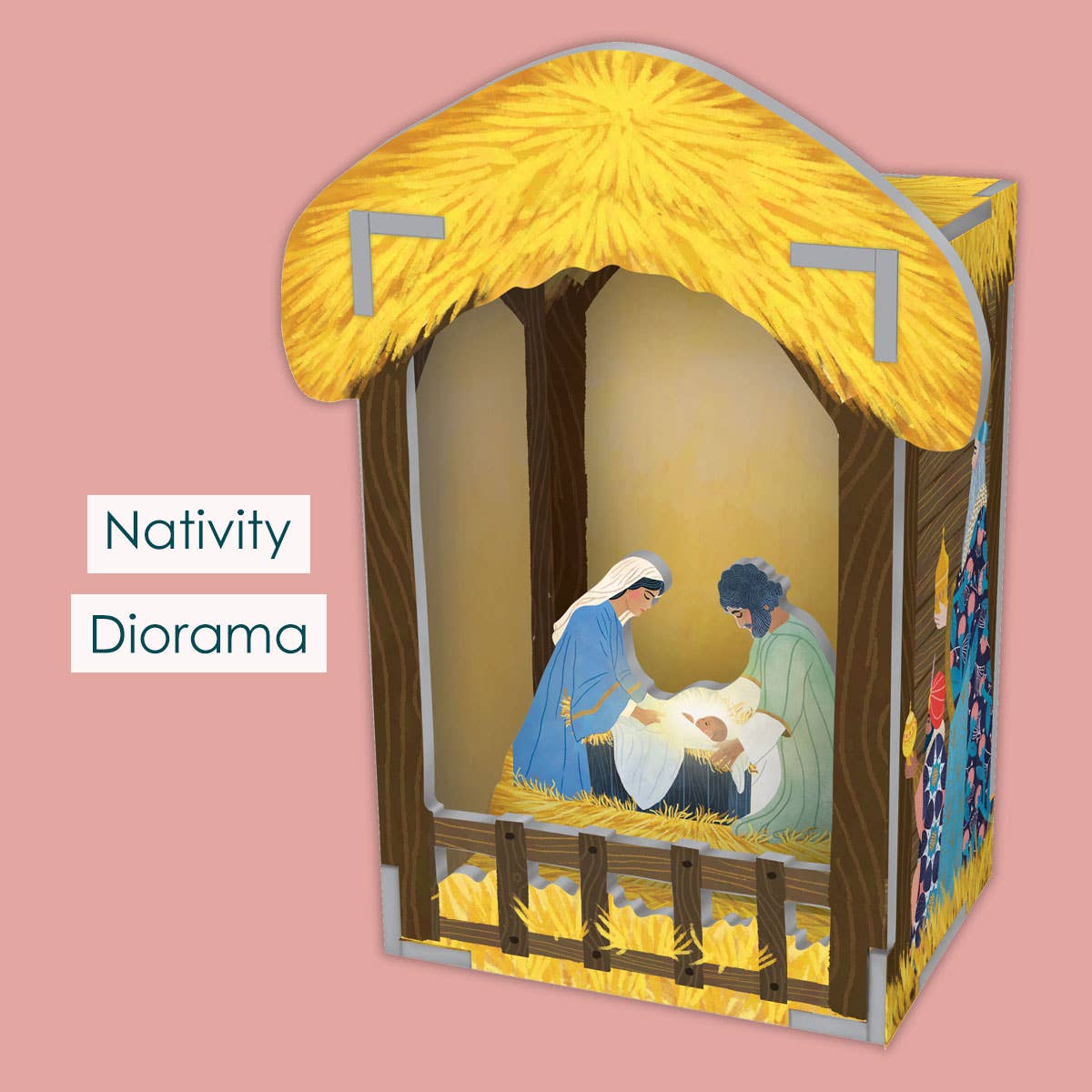 Roger La Borde - Wholesale Christmas Decoration - Nativity Diorama Pop & Slot Diorama  - POP 1156