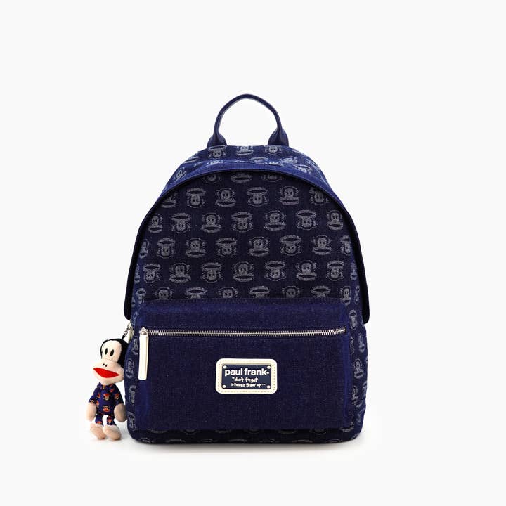 Like Dreams - Wholesale Backpack - Women's - Paul Frank All Around Denim Backpack