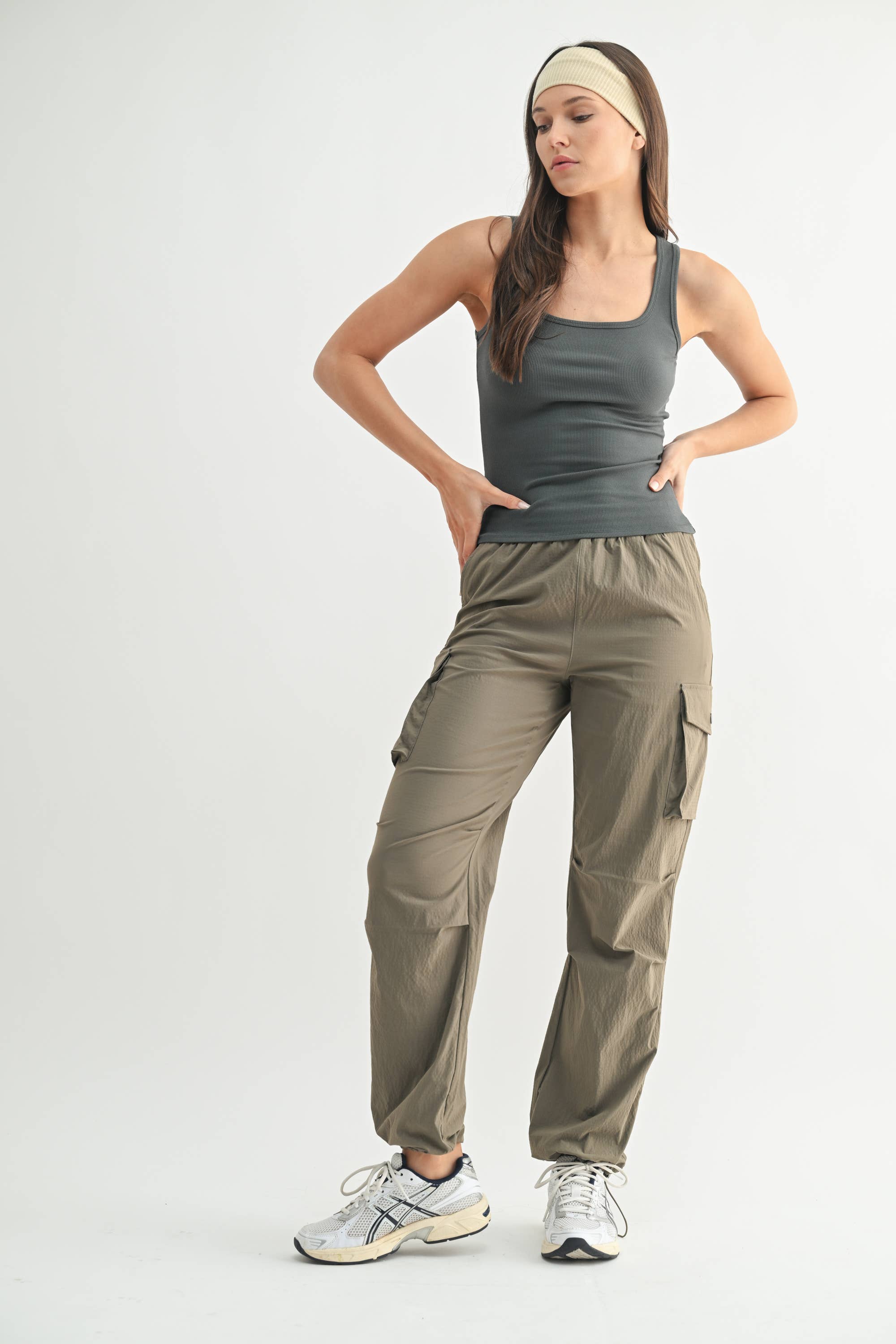 Mono B - Vente Débardeur – femme - Débardeur côtelé à encolure carrée3