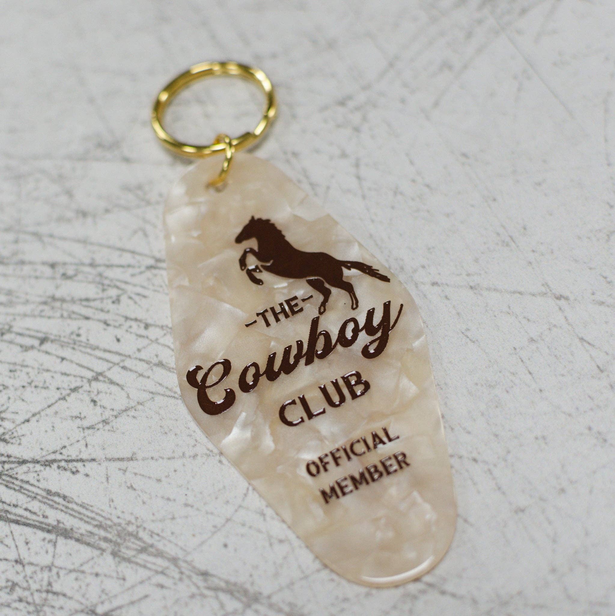 Rock And Rose Motel – wholesale Keychain – Unisex – The Cowboy Club Motel Keychain5
