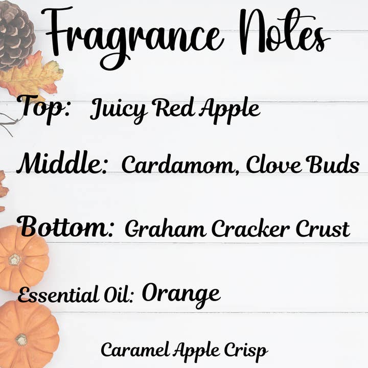 Honey Jar Creations - Wholesale Wax Melt - Caramel Apple Crisp | Fall-Inspired | Artisan Wax Melts5