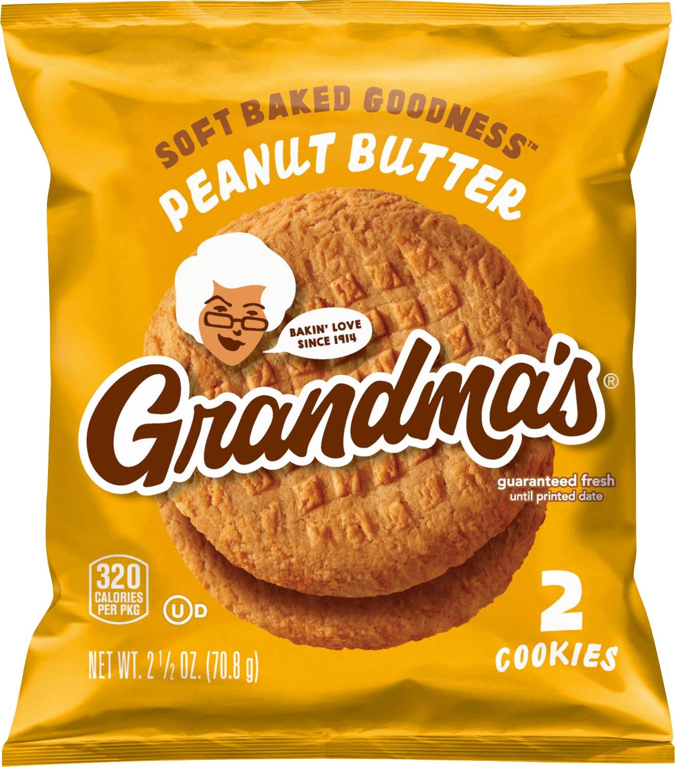 Long Island Candy Factory - Wholesale Cookie - Grandma's Soft Baked Peanut Butter Cookies 2 pack 30ct0