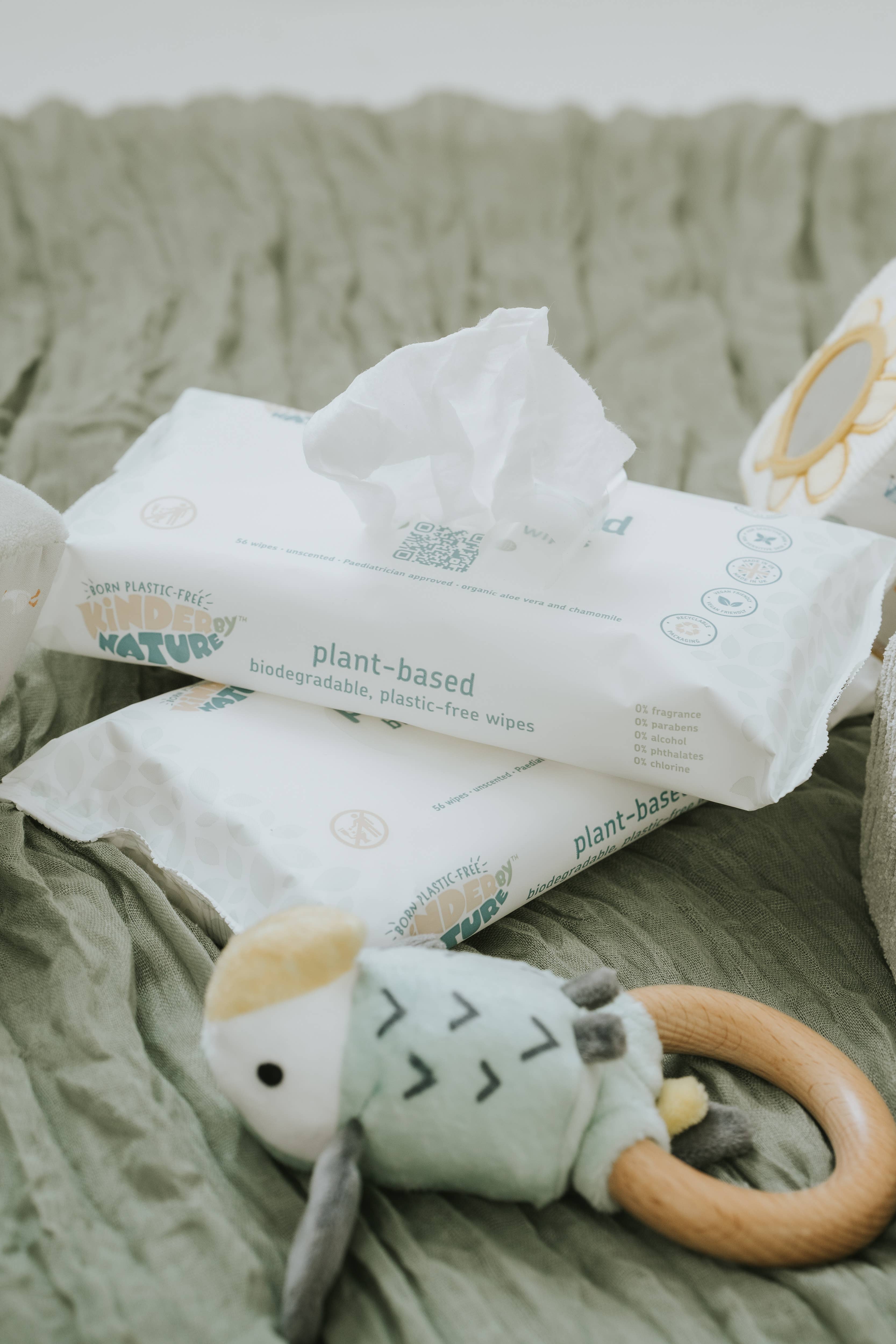 Kinder by Nature – wholesale Face & body wipes – Baby – Kinder by Nature Plant-Based Baby Wipes  2
