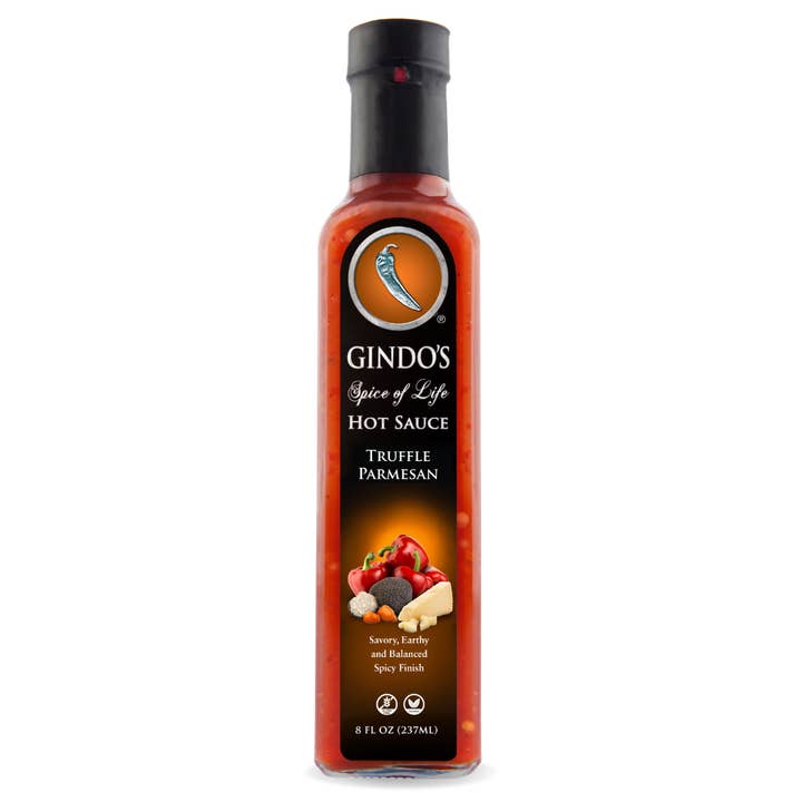 Gindo's Spice of Life - Wholesale Hot Sauce - Truffle Parmesan Hot Sauce