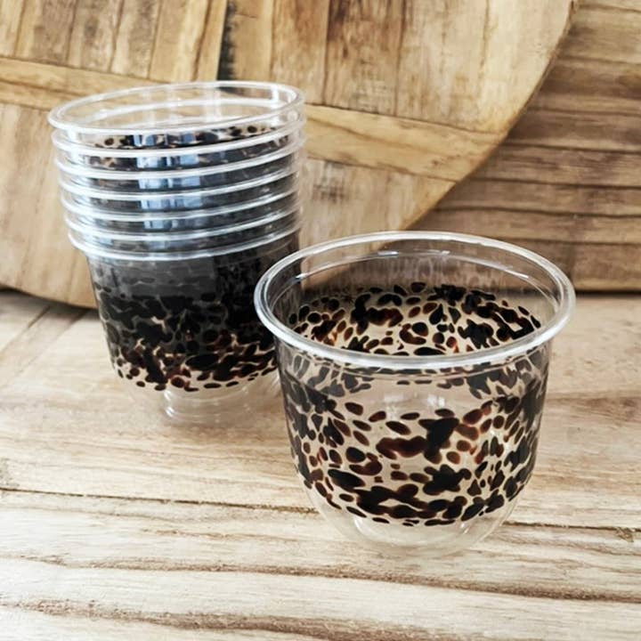 maaterra - Wholesale Disposable Cup - Compostable Cups 12oz - Classic Tortoise design1