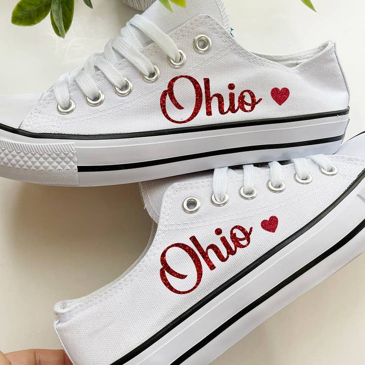 Glitter Ohio Sneakers/Speldag/Ohio voor wholesale door One Nine