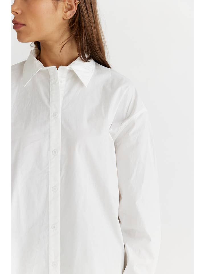 MOD REF - Wholesale Button Down Shirt - Women's - The Ema Top | Collared Button-Down Top35