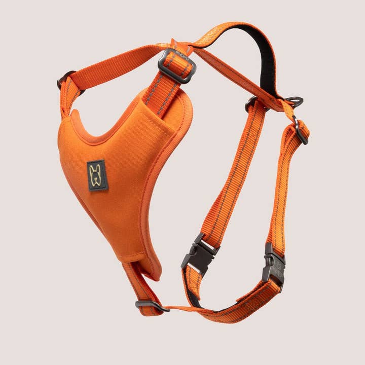 NANDOG Neoprene Sport Dog Harness -ORANGE for wholesale by Nandog Pet Gear Florida Authorized Reseller
