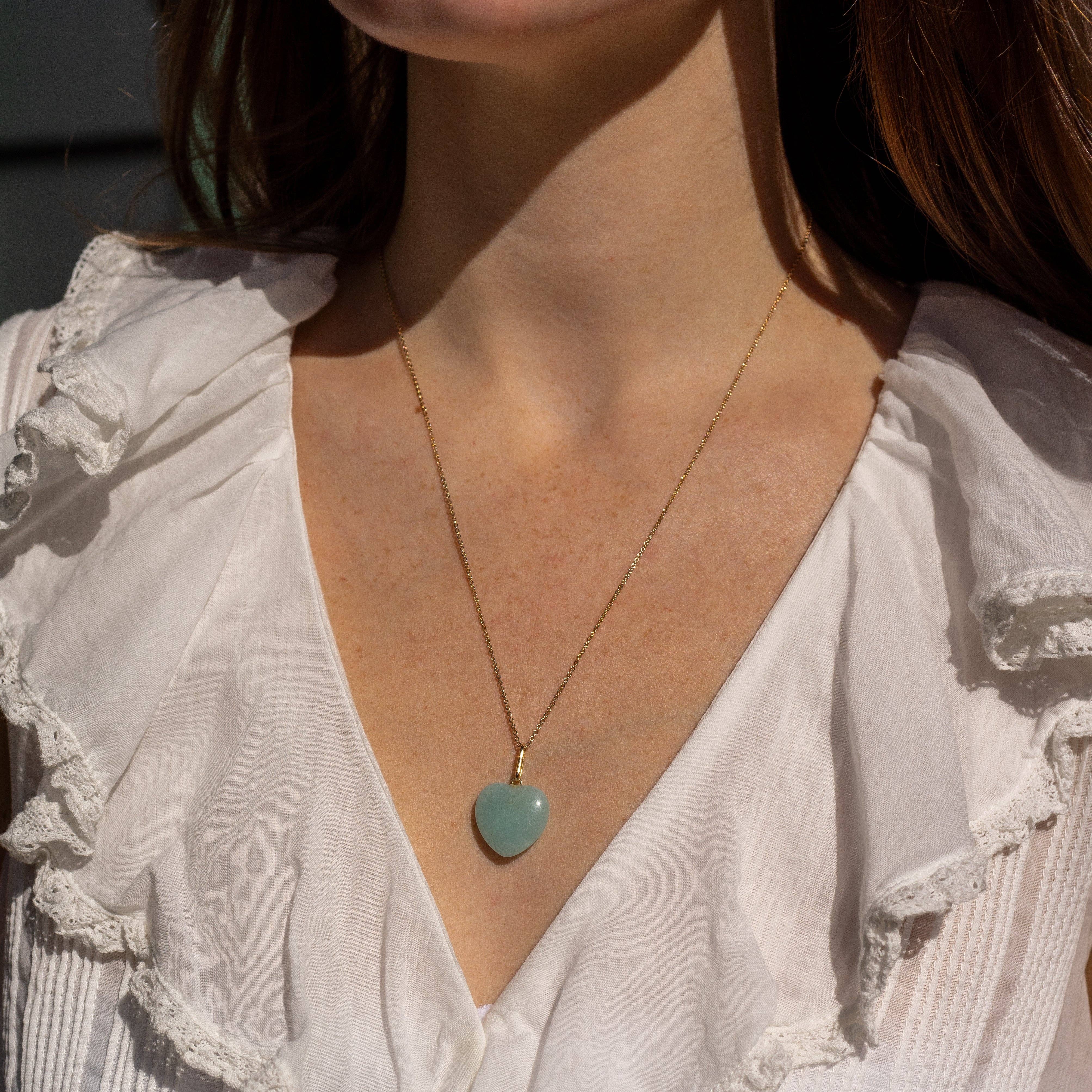 THATCH - Wholesale Pendant/Charm Necklace - Gemma Amazonite Necklace1