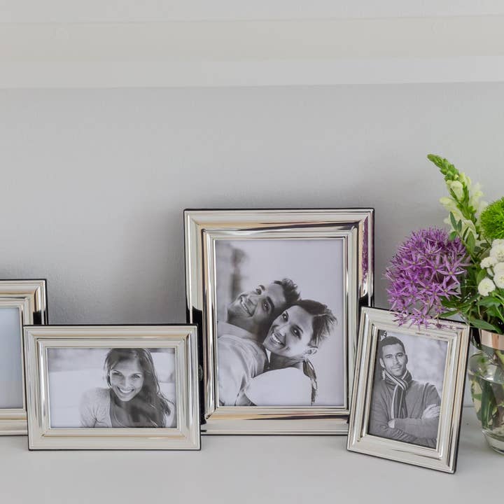 EDZARD - Wholesale Picture Frame - 2-Piece Picture Frame Sunset (13x18 cm), Silver-Plated7