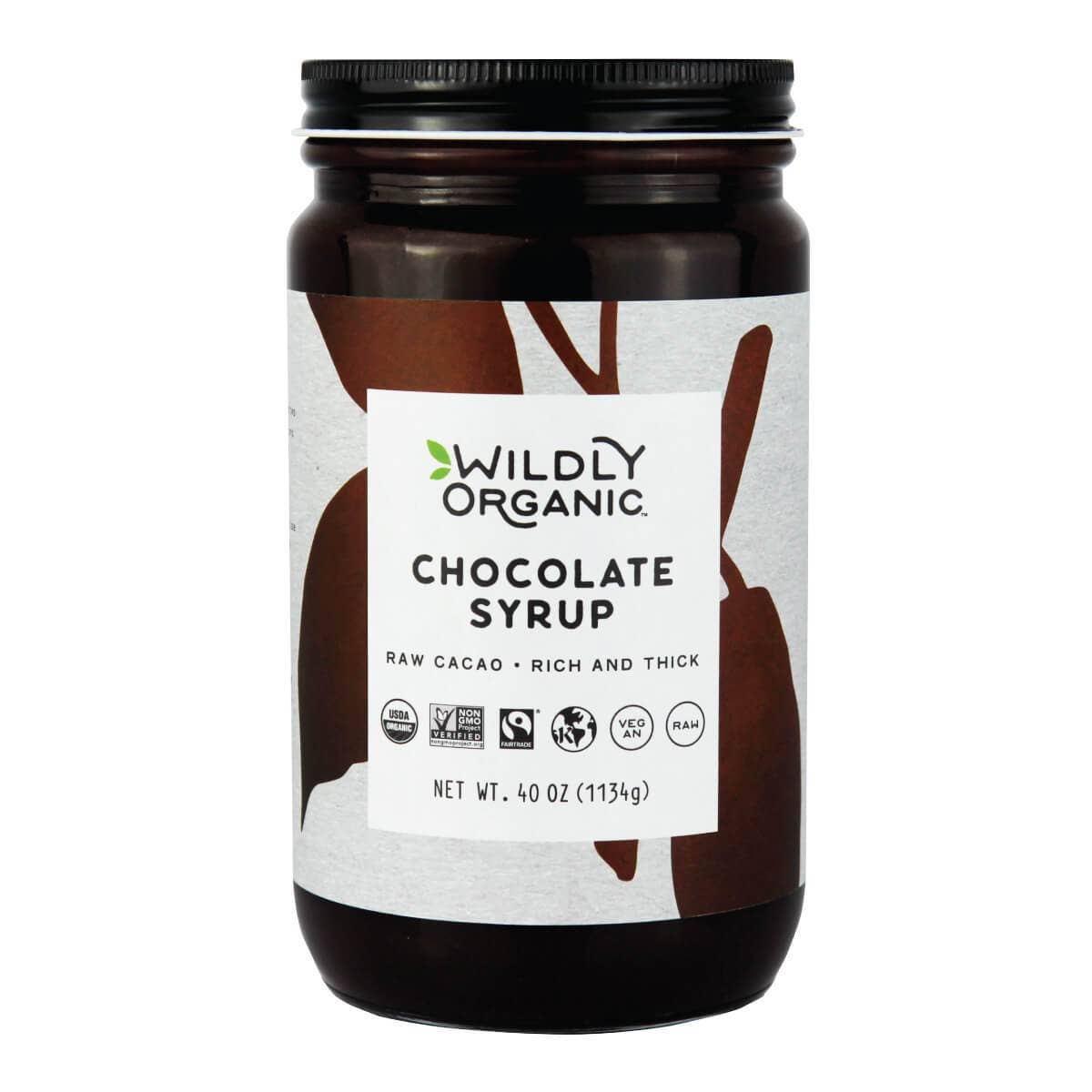 Wildly Organic - Wholesale Hot Fudge/Chocolate Spread - Organic 2-Ingredient Chocolate Syrup2